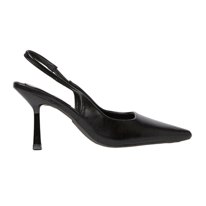 Black - Back - Dorothy Perkins Womens-Ladies Dara Sling Back Court Shoes