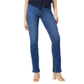 Mid Wash - Front - Dorothy Perkins Womens-Ladies Stretch Tall Bootcut Jeans