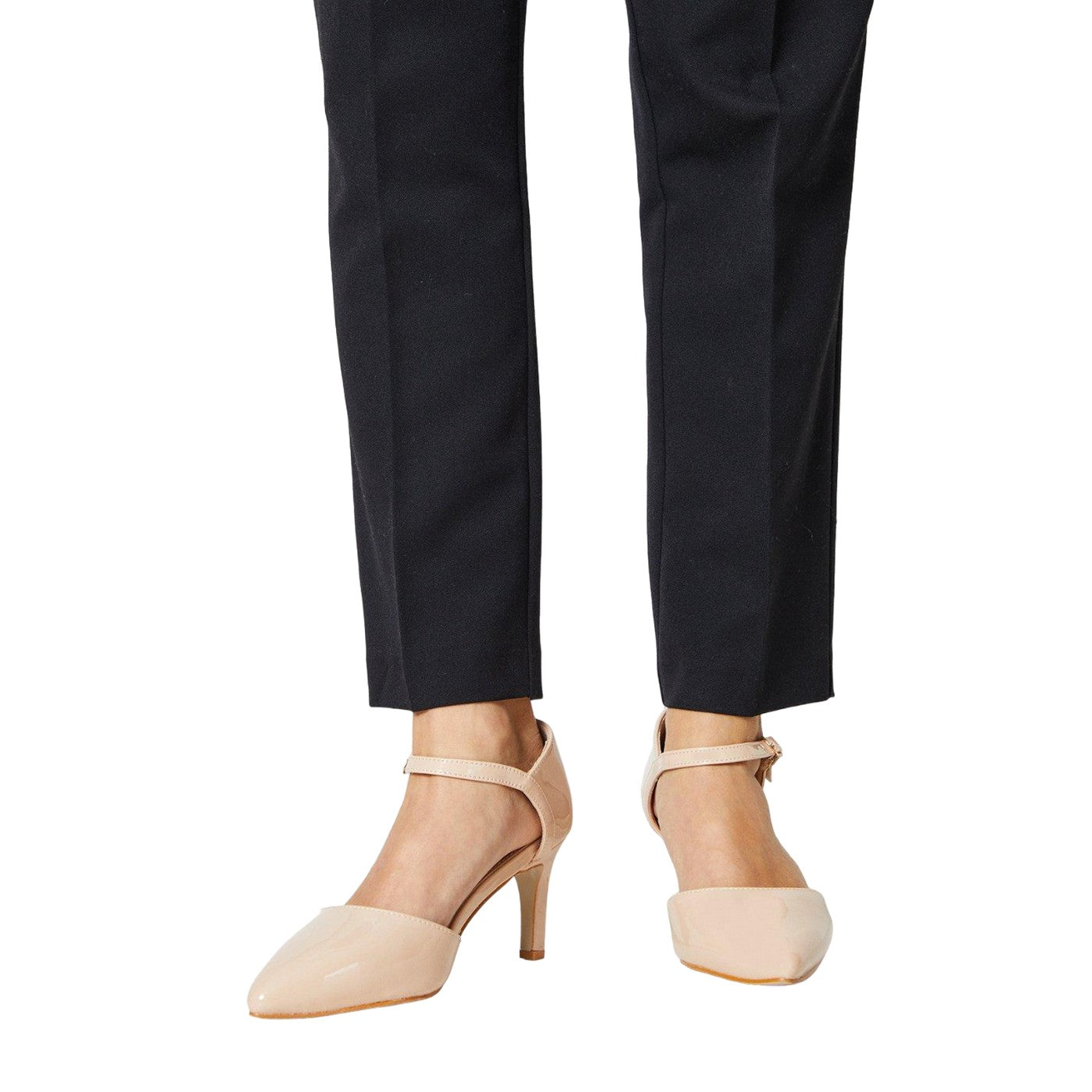 Blush - Lifestyle - Good For The Sole Womens-Ladies Emmy Extra Wide Court Shoes
