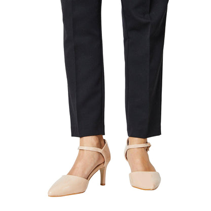 Blush - Lifestyle - Good For The Sole Womens-Ladies Emmy Extra Wide Court Shoes