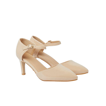 Blush - Front - Good For The Sole Womens-Ladies Emmy Extra Wide Court Shoes