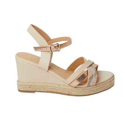 Blush - Back - Good For The Sole Womens-Ladies Amber Extra Wide Wedge