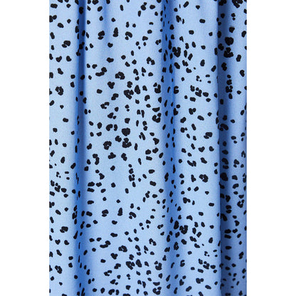 Blue - Lifestyle - Dorothy Perkins Womens-Ladies Spotted Shirred Bodice Ruffle Midi Dress