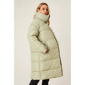 Sage - Lifestyle - Dorothy Perkins Womens-Ladies Longline Padded Maternity Coat