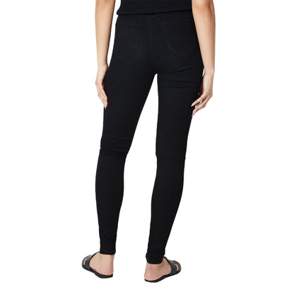 Black - Back - Dorothy Perkins Womens-Ladies Tall Skinny Ankle Grazer Jegging