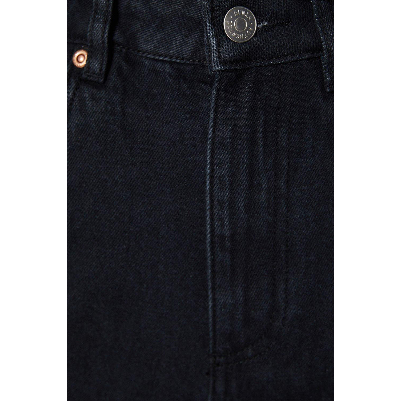 Black - Side - Dorothy Perkins Womens-Ladies Relaxed Mom Jeans