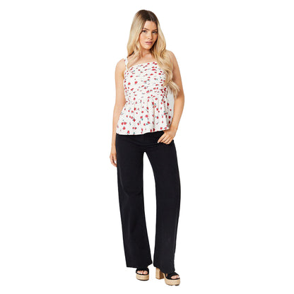 Ivory - Lifestyle - Dorothy Perkins Womens-Ladies Pintuck Shirred Back Top