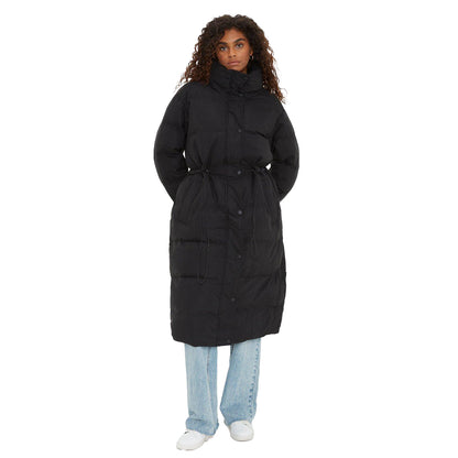 Black - Front - Dorothy Perkins Womens-Ladies Drawstring Waist Padded Jacket
