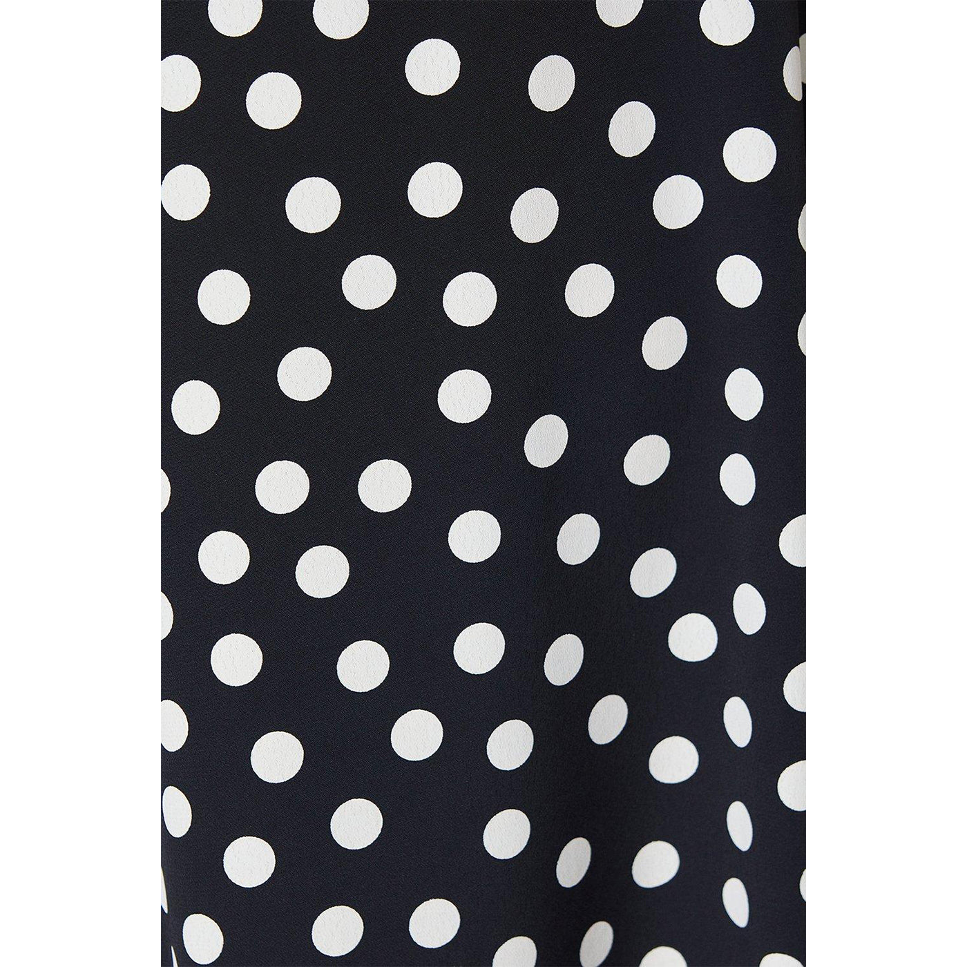 Black - Side - Dorothy Perkins Womens-Ladies Polka Dot Dress