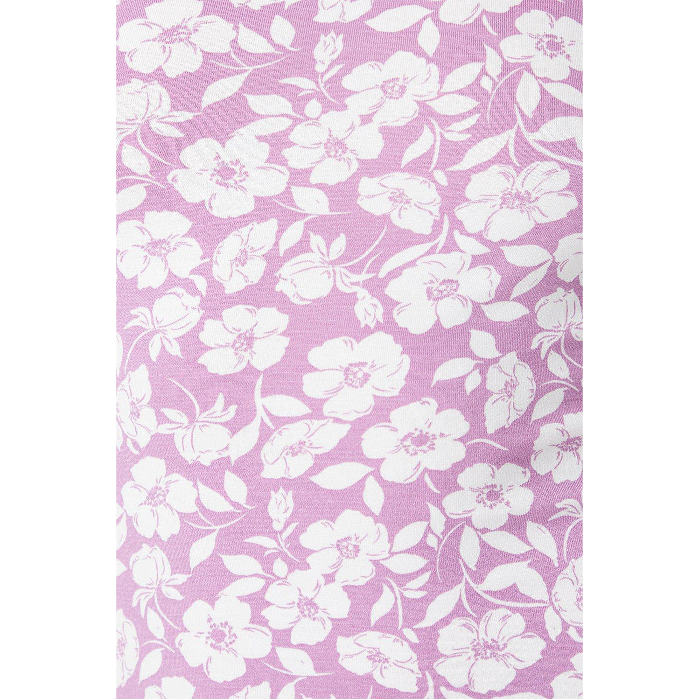 Pink-White - Side - Dorothy Perkins Womens-Ladies Scoop Neck Petite Midi Dress