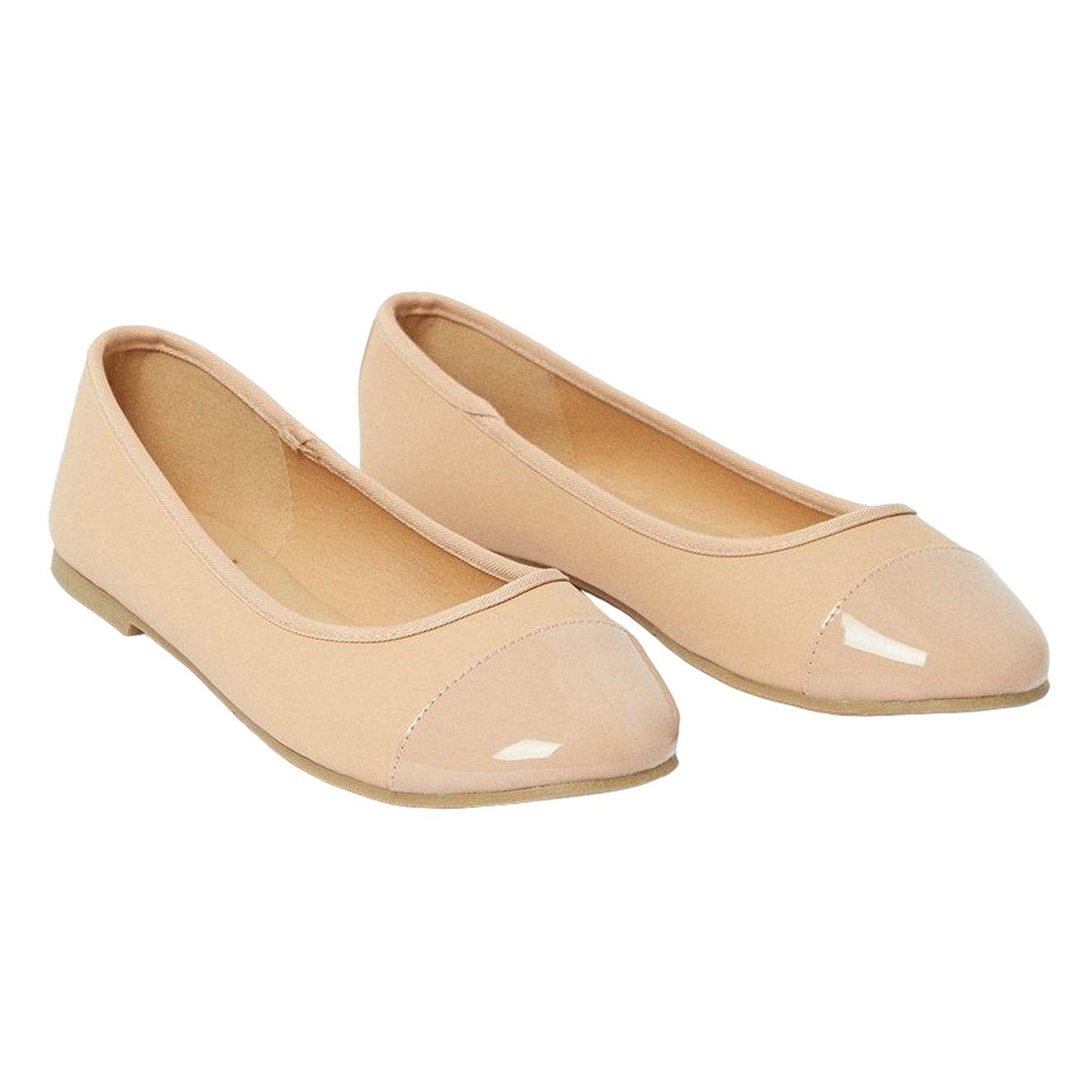 Blush - Front - Good For The Sole Womens-Ladies Tilly Wide Pumps