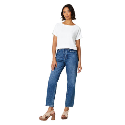 Ivory - Side - Dorothy Perkins Womens-Ladies Roll Sleeve Blouse