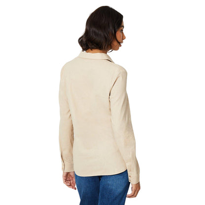 Camel - Back - Dorothy Perkins Womens-Ladies Plain Longline Shirt