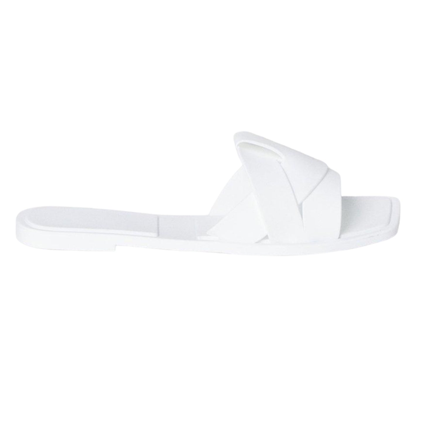 White - Back - Dorothy Perkins Womens-Ladies Foxie Beach Flat Mules
