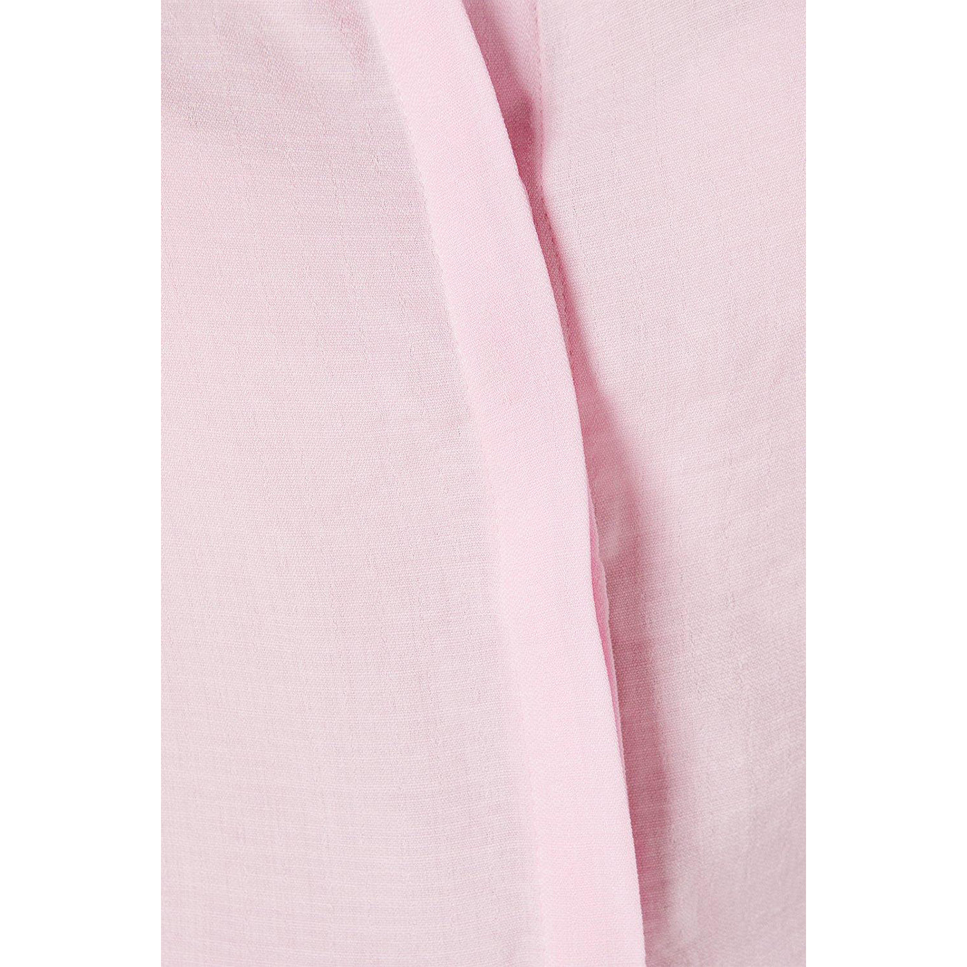 Pink - Side - Dorothy Perkins Womens-Ladies Button Through Tall Ruffle Shirt