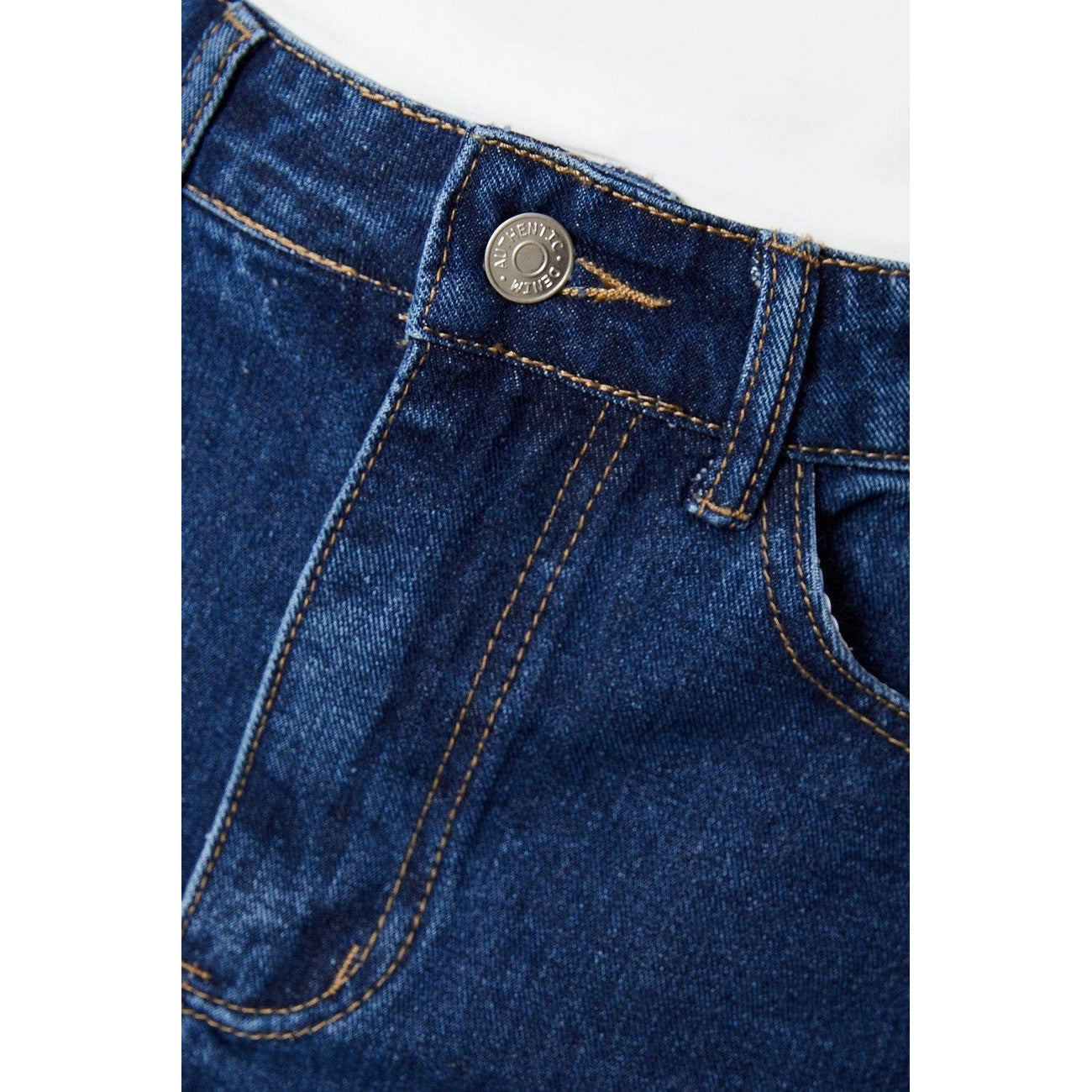 Indigo - Side - Dorothy Perkins Womens-Ladies Denim Tall Maxi Skirt