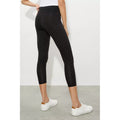 Black - Back - Dorothy Perkins Womens-Ladies Petite Leggings (Pack of 2)
