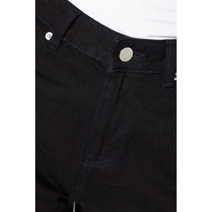 Black - Lifestyle - Dorothy Perkins Womens-Ladies Turned Up Hem Mom Shorts