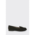 Natural Black - Back - Dorothy Perkins Womens-Ladies Lara Penny Wide Loafers