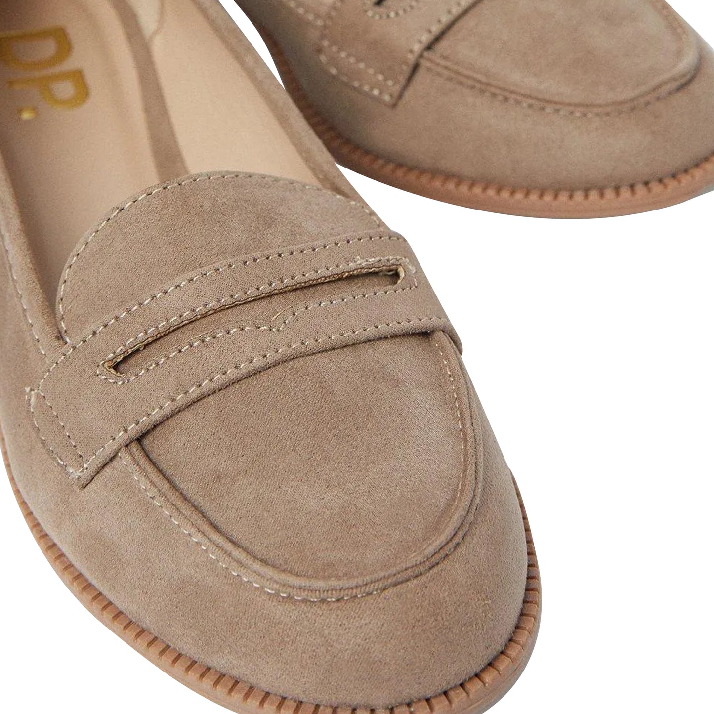 Natural Black - Pack Shot - Dorothy Perkins Womens-Ladies Lara Penny Wide Loafers