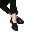 Black - Back - Dorothy Perkins Womens-Ladies Lara Penny Wide Loafers