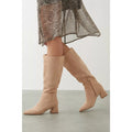 Taupe - Lifestyle - Dorothy Perkins Womens-Ladies Kandy Block Heel Knee-High Boots