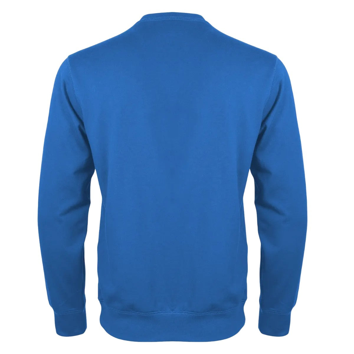 Brilliant Blue - Back - Eddie Bauer Mens Camp Fleece Crew Neck Long-Sleeved Sweatshirt