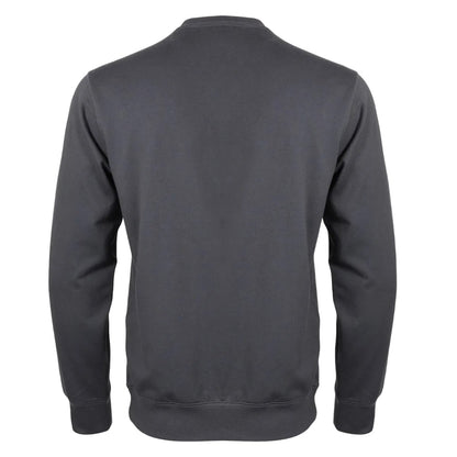 Storm - Back - Eddie Bauer Mens Camp Fleece Crew Neck Long-Sleeved Sweatshirt