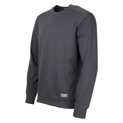 Storm - Side - Eddie Bauer Mens Camp Fleece Crew Neck Long-Sleeved Sweatshirt