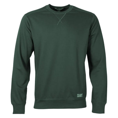 Dragonfly - Front - Eddie Bauer Mens Camp Fleece Crew Neck Long-Sleeved Sweatshirt
