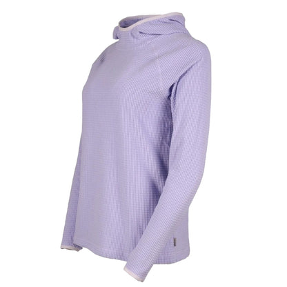 Periwinkle - Lifestyle - Eddie Bauer Womens-Ladies Quest Pro Grid Fleece Hoodie