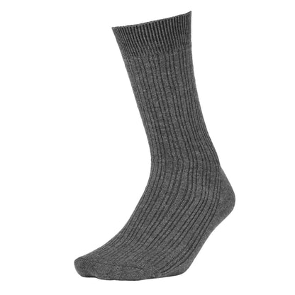 Charcoal - Front - Eddie Bauer Womens-Ladies Essential Crew Socks