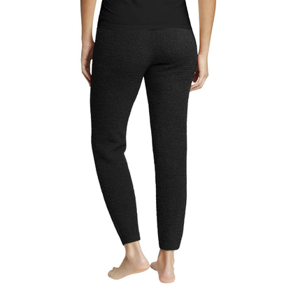 Black - Back - Eddie Bauer Womens-Ladies Soft Touch Jogging Bottoms