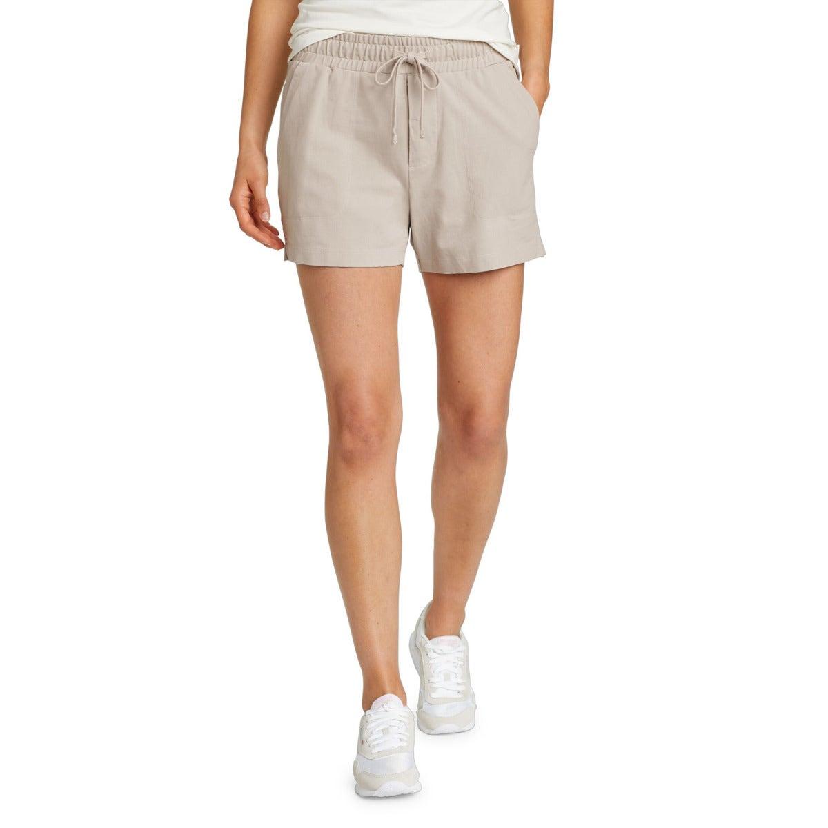 Pumice - Front - Eddie Bauer Womens-Ladies Versatrex Shorts