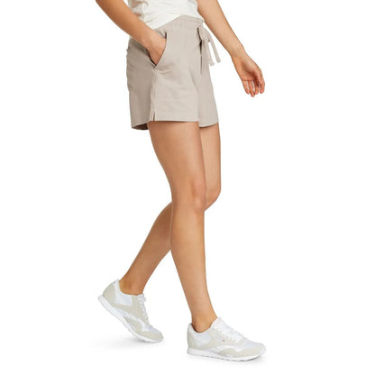 Pumice - Side - Eddie Bauer Womens-Ladies Versatrex Shorts