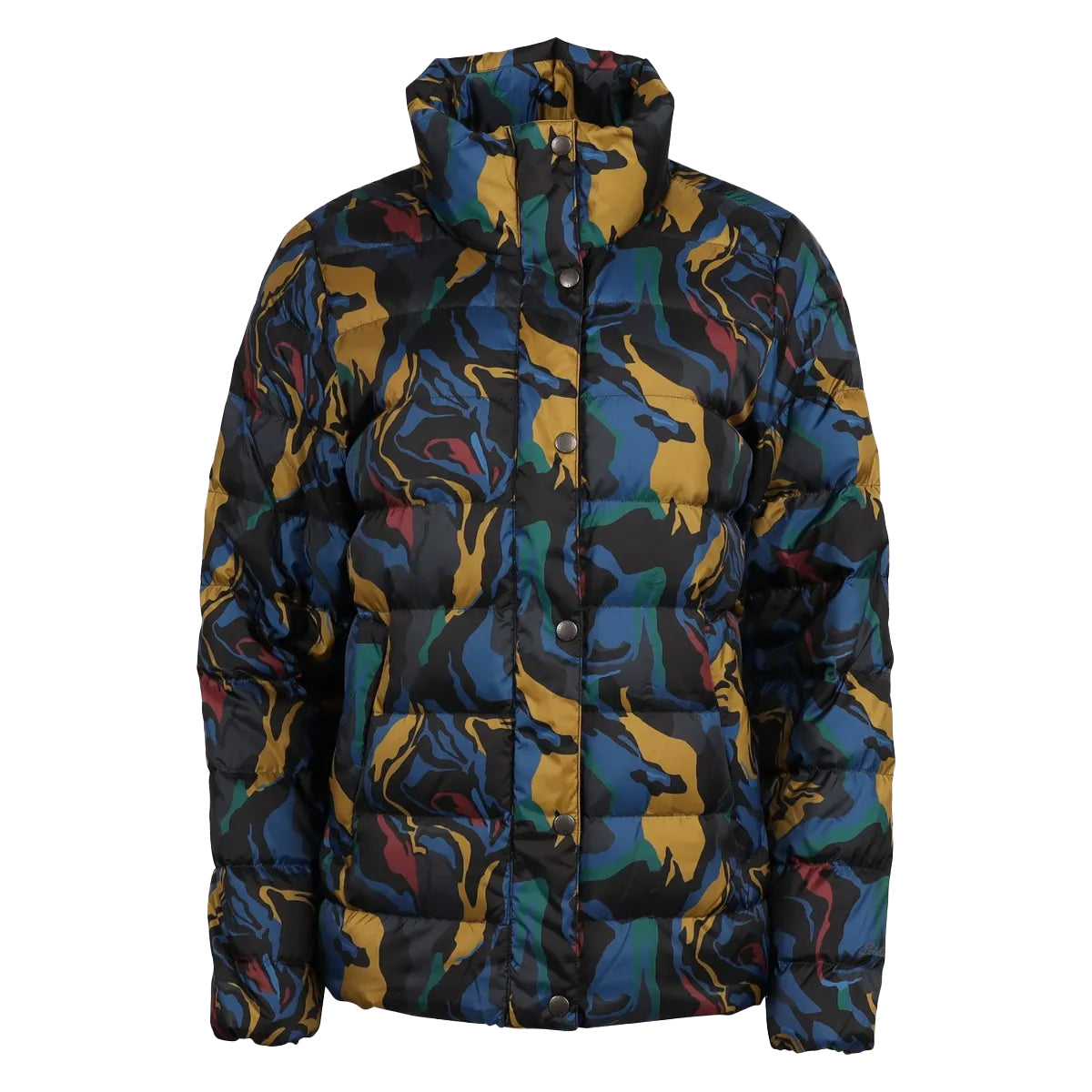 Cadet - Front - Eddie Bauer Womens-Ladies Stratustherm Abstract Down Jacket