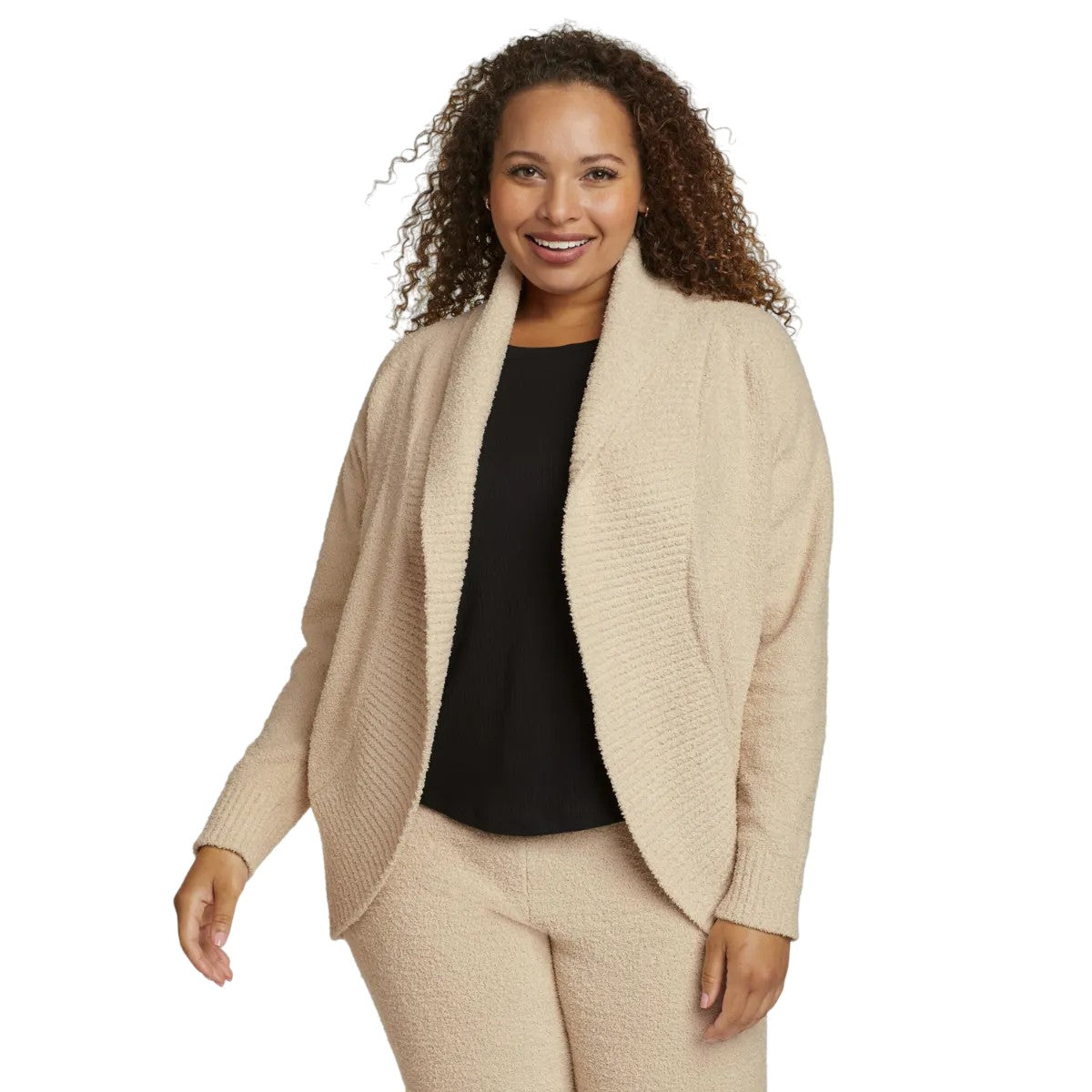 Putty - Front - Eddie Bauer Womens-Ladies Surreal Soft Cardigan