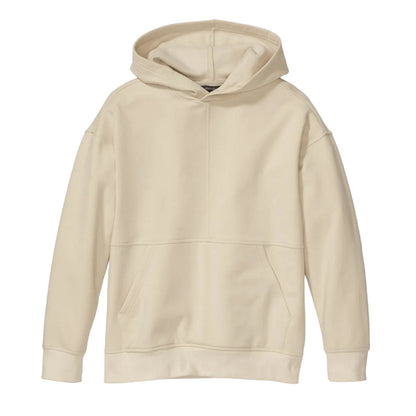 Ecru - Front - Eddie Bauer Womens-Ladies Cozy Camp Pullover Hoodie
