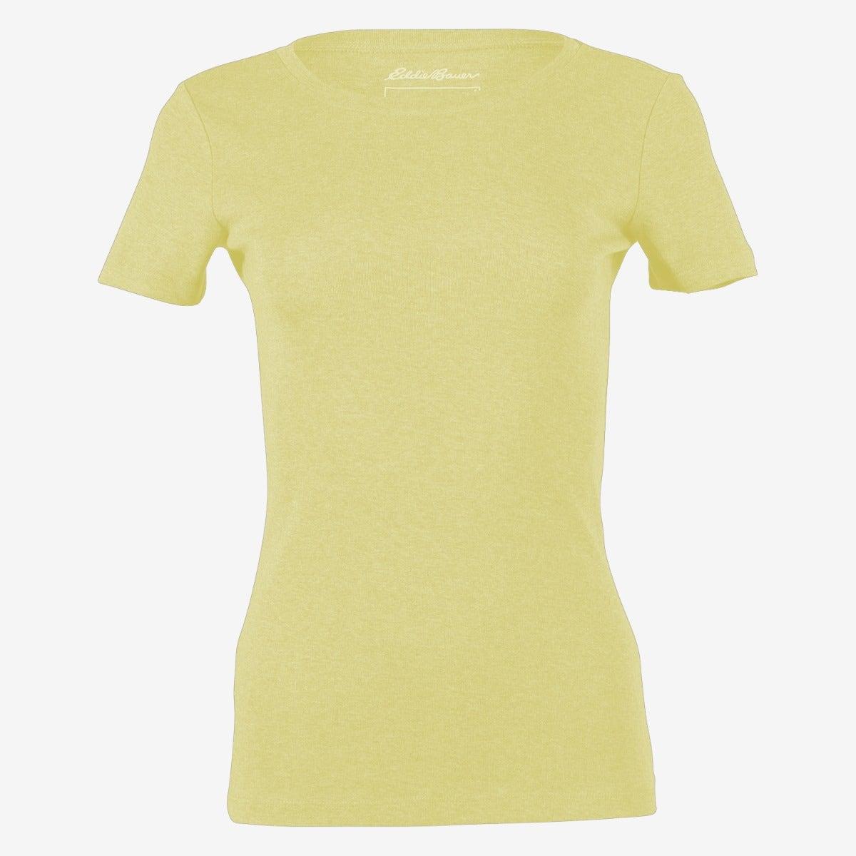 Sorbet - Front - Eddie Bauer Womens-Ladies Favorite Crew Neck T-Shirt
