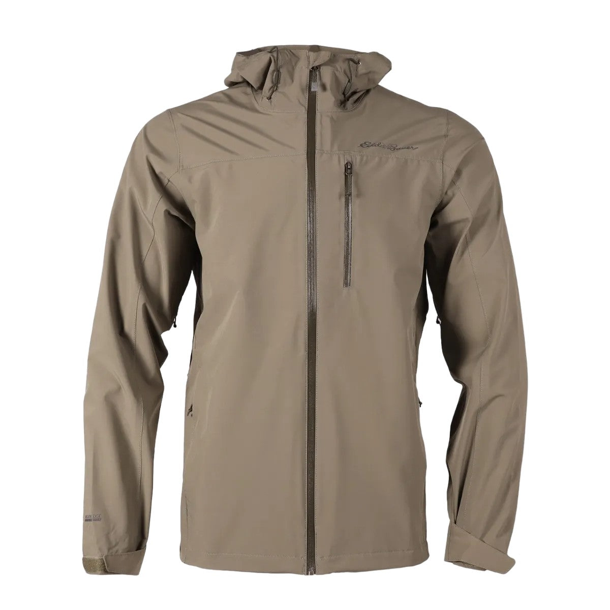 Sprig - Front - Eddie Bauer Mens Could Cap 2 Stretch Waterproof Jacket