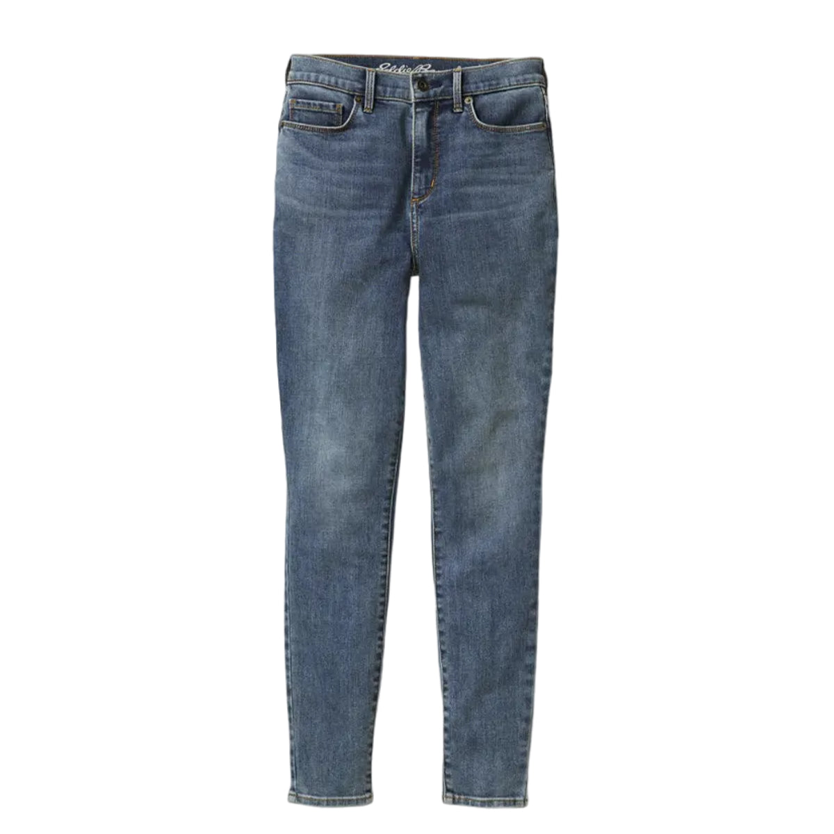 Creek - Front - Eddie Bauer Womens-Ladies Voyager High Waist Skinny Jeans