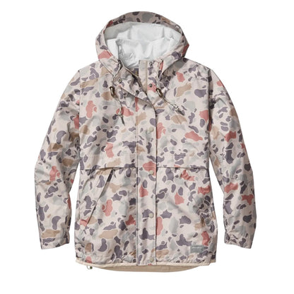 Pumice - Front - Eddie Bauer Womens-Ladies Rainpac Abstract Waterproof Jacket