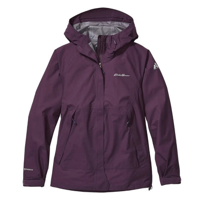 Deep Eggplant - Front - Eddie Bauer Womens-Ladies Super Sevens Waterproof Jacket