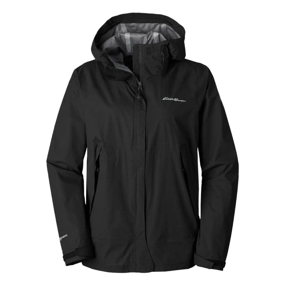 Black - Front - Eddie Bauer Womens-Ladies Super Sevens Waterproof Jacket