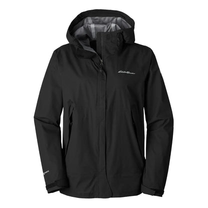 Black - Front - Eddie Bauer Womens-Ladies Super Sevens Waterproof Jacket