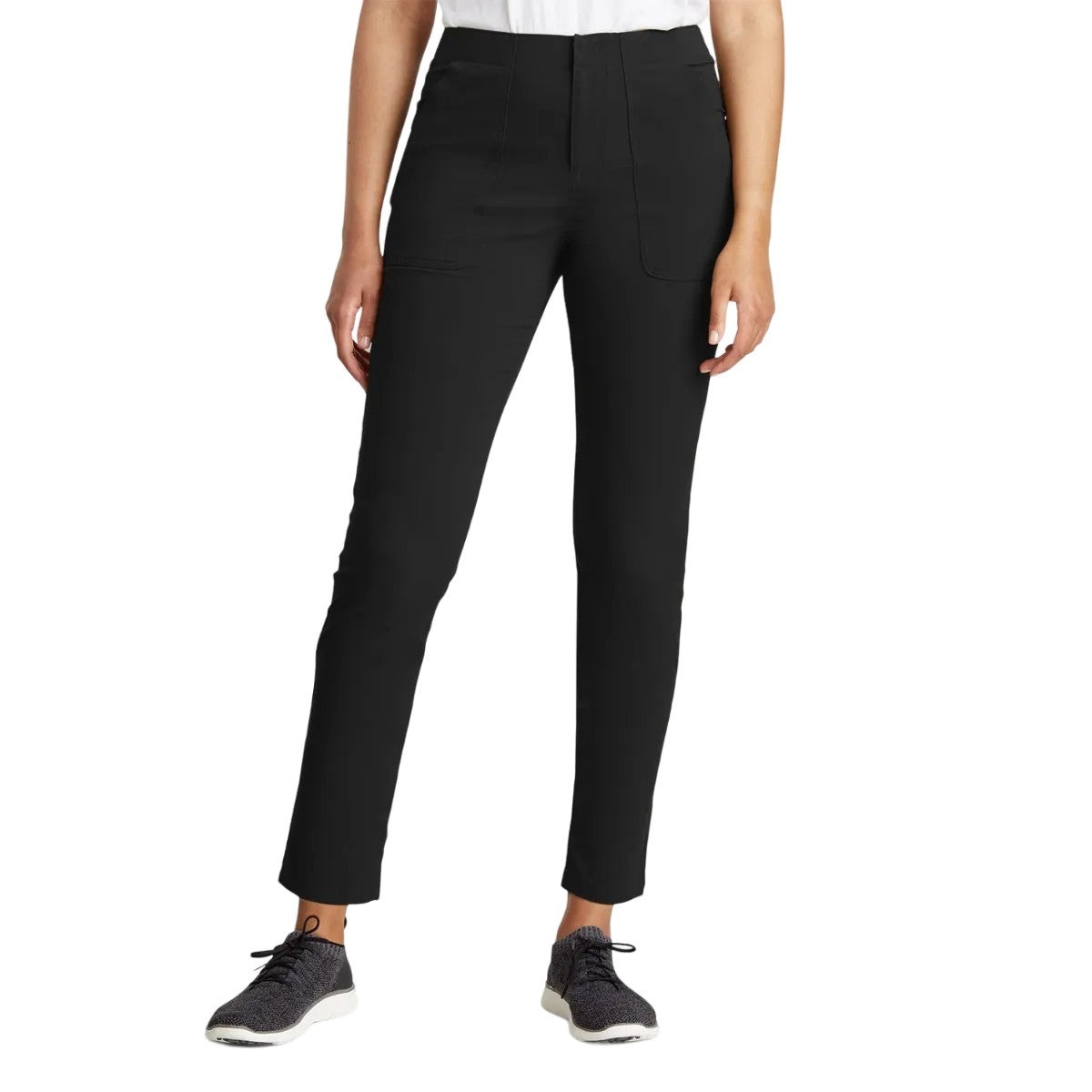 Black - Front - Eddie Bauer Womens-Ladies Sightscape Horizon Hiking Trousers