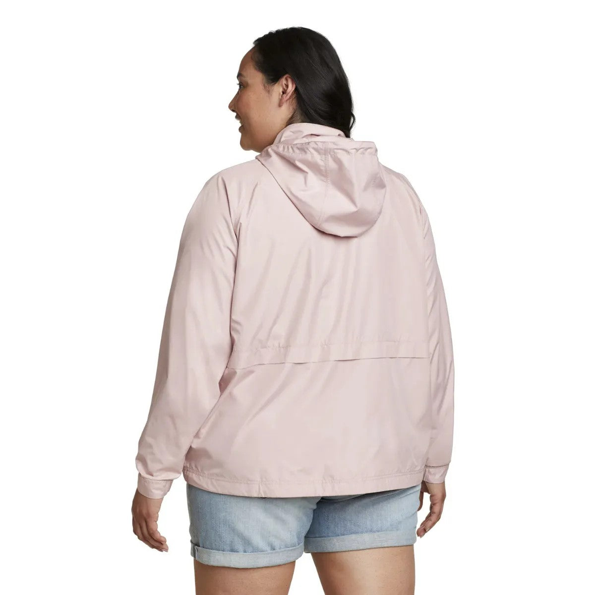 Pale Pink - Back - Eddie Bauer Womens-Ladies Windburst Jacket