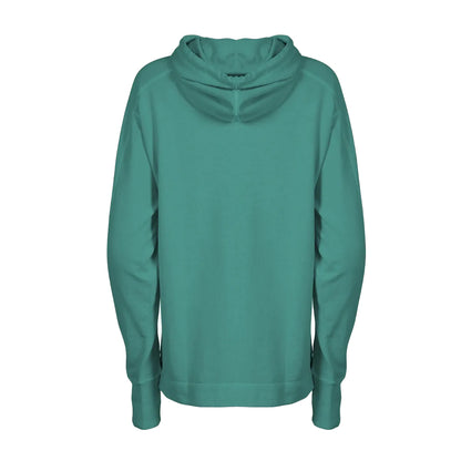 Dusty Jade - Back - Eddie Bauer Womens-Ladies Mineral Wash Terrycloth Hoodie