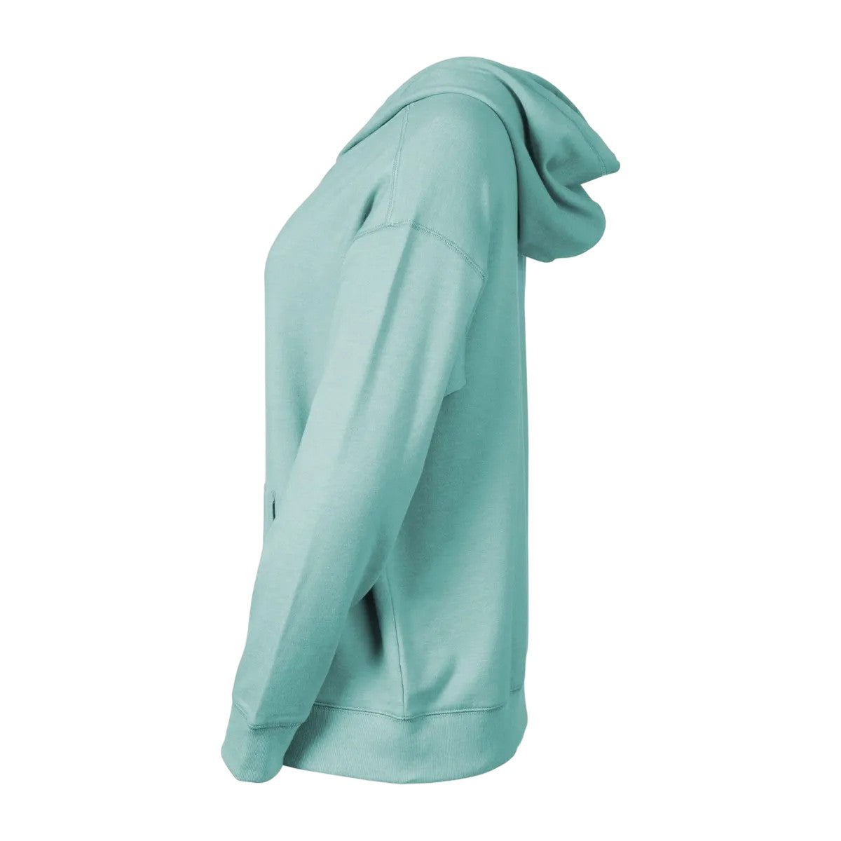 Sea Blue - Side - Eddie Bauer Womens-Ladies Cozy Camp Full Zip Hoodie