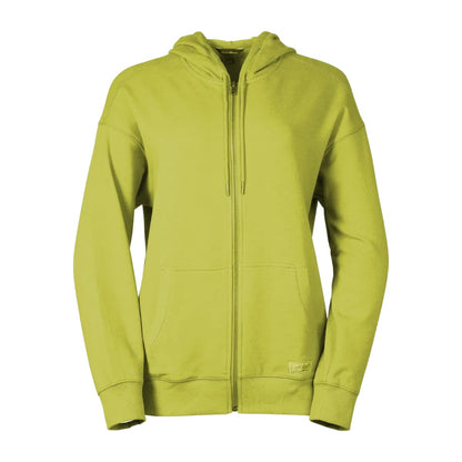 Chartreuse - Front - Eddie Bauer Womens-Ladies Cozy Camp Full Zip Hoodie